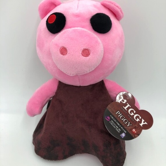 Chase Roblox Piggy Series 1 Collectible 8 inches Plush Pink Piggy  New With Tags - Picture 7 of 7